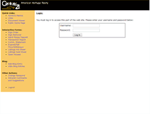 Tablet Screenshot of intranet.century21ahr.com